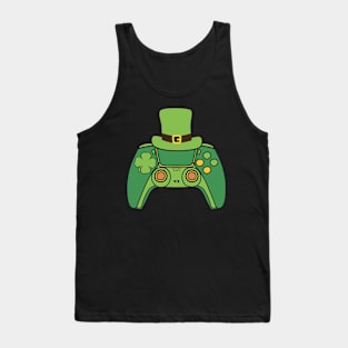 Video Game Controller Irish Gamer Boys St Patricks Day Tank Top